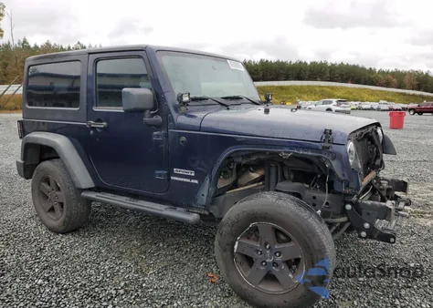 2013 Jeep Wrangler Sport из США, поврежденный, VIN 1C4AJWAG1DL573798